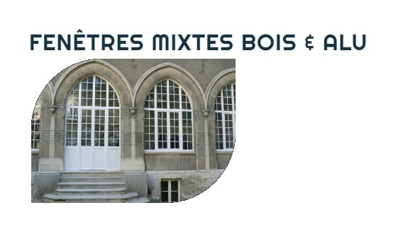 Fenetres mixtes bois alu Voglans